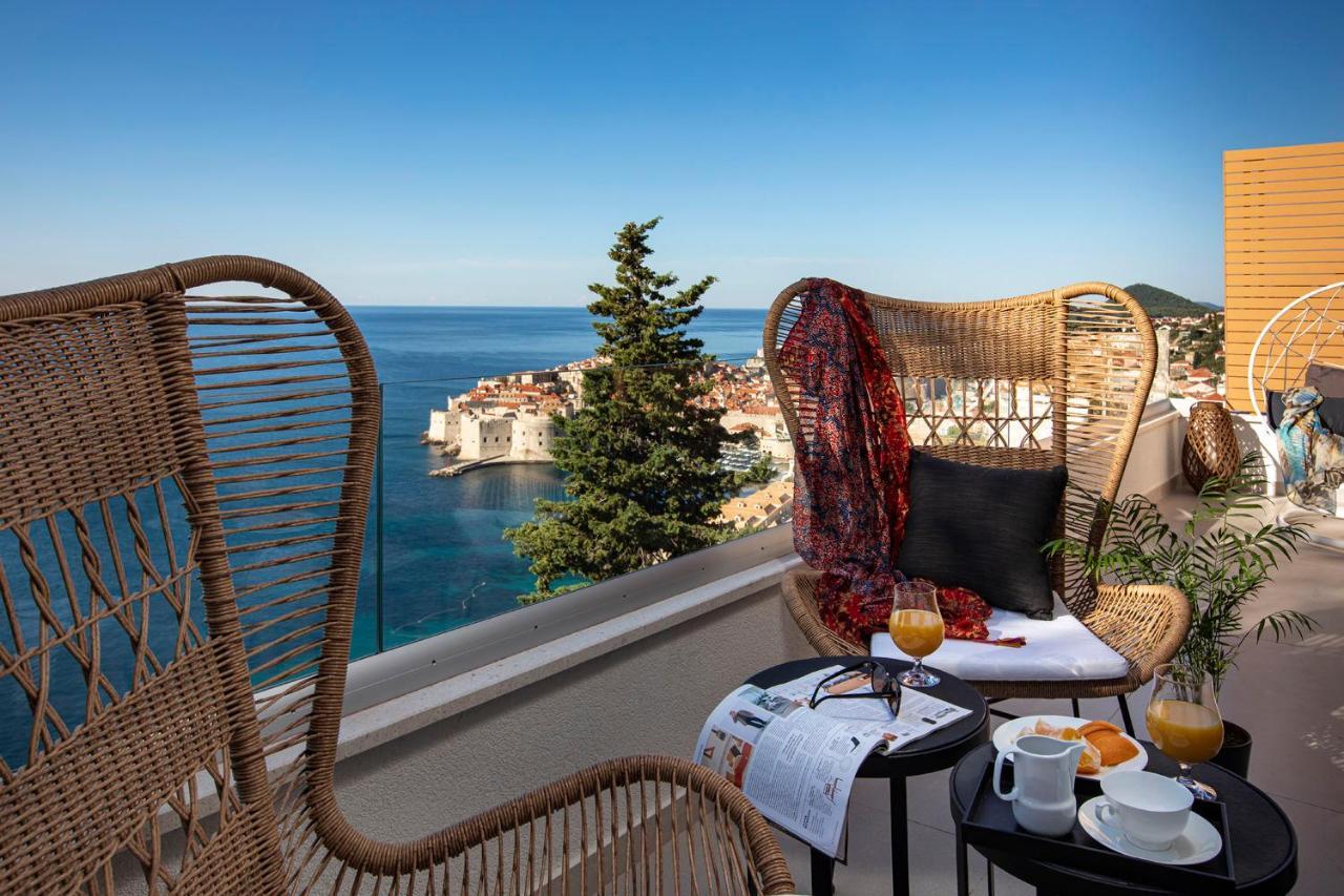 Villa T Dubrovnik - Wellness And Spa Luxury Villa With Spectacular Old Town View Eksteriør billede